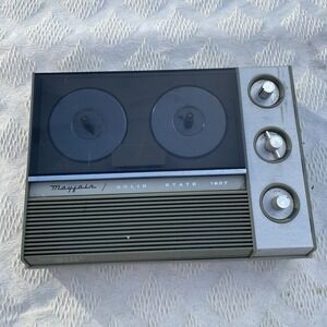 Mayfair Solid State 1607 Reel to Reel Recorder UNTESTED
